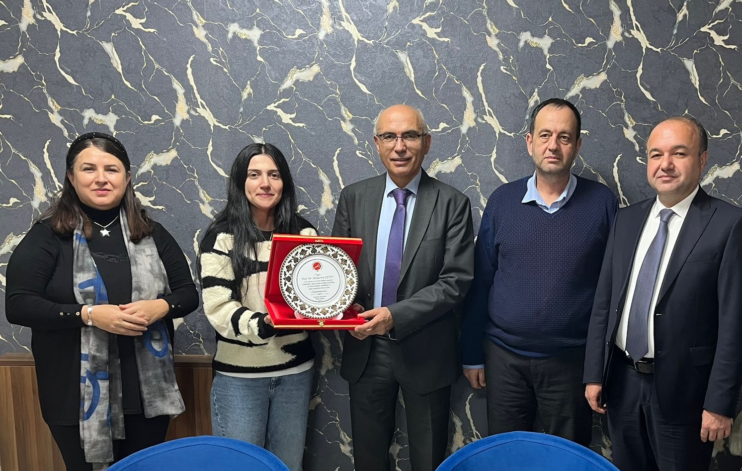 Fakültemiz Dekanı Prof. Dr. Muharrem Çetin İçin Veda Yemeği Düzenlendi